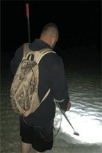 Load image into Gallery viewer, Flounder Light Backpack Model